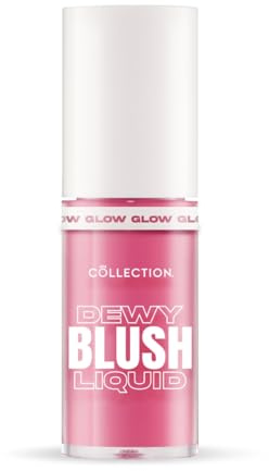 Collection Cosmetics Dewy Liquid Blush, Pigment-packed Formula for Long-lasting Wear, Buildable & Blendable, 5ml, Sweet Cheeks