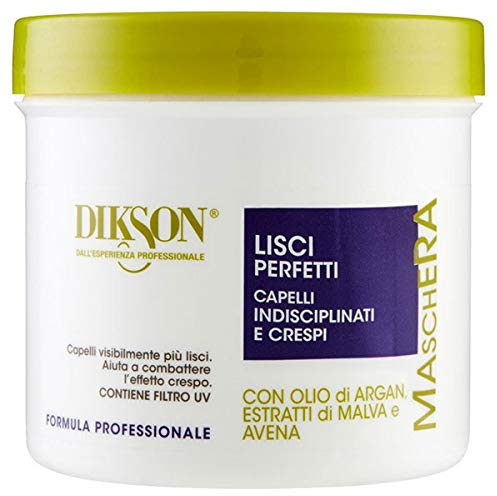 DIKSON Haarmaske für glattes Haar, ideal für undiszipliniertes Haar, 500 ml