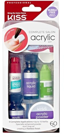 Kiss Complete Salon Acrylic Kit (6 Pack)