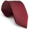 Shlax&Wing Hochzeit Neu Herren Krawatte Seide Einfarbig Rot