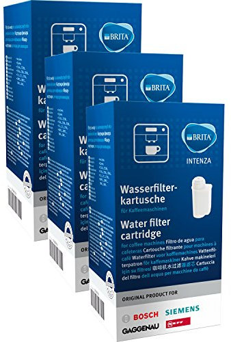 Bosch Siemens 17000705 Filtre do wody BRITA INTENZA kartusz, LOT DE 3