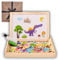 Jaques of London Dinosaur Magnetic Board Kids | Dinosaur Toys | Drawing Board Kids | Wooden Toys for 3 4 5 Year olds | Since 1795