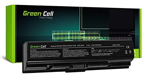 Green Cell Laptop Akku für Toshiba Satellite A200 A300 A305 A500 A505 L200 L300 L300D L305 L450 L500, DynaBook 160 166 186 200 AX EX EXWPXW T30 T31 T40 T41 T42 T43 TX TXW, Equium