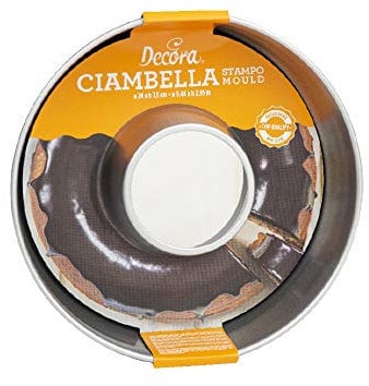 Decora 0075026 MOLDE BUNDT SAVARIN ANTIADHERENTEØ 24 X H 7,5 CM
