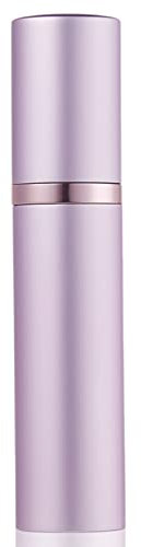 AsaNana 9ML Parfümzerstäuber nachfüllbar, Befülltechnik ohne Trichter leer Parfüm Zerstäuber Sprühflasche für Reise Handtasche unterwegs(Lila-Purple)
