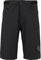 SUNDRIED Herren Mountainbike Shorts Downhill XC MTB Radhose (Schwarz, M)
