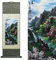 Rollbild Seide Asiatische Wanddekoration Seidenmalerei Vier Jahreszeiten Frühling Sommer Herbst Winter Landschaft Gemälde Chinesische Kunstwandrolle Hängende Bildrolle Orientalisches Dekor(Frühling)