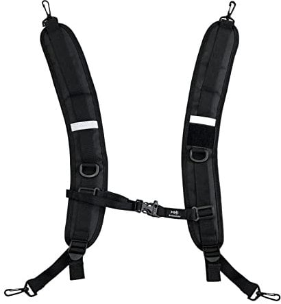 BASSDASH Ersatz-Rucksack-Gurte, verstellbar, gepolsterte Schultergurte für Rucksack, Dry Bag