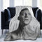 Tom Hiddleston Decke, 3D-Druck, Plüsch-Lammdecke, Bettwäsche, Dekoration für Wohnzimmer, Schlafzimmer, Wohnheim, Dekoration, 125 cm x 100 cm
