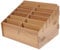 NUOBESTY Box Card Storage Box Gaming Game Holder Trading Storage Holder Playing Deck Holder Sorting Tray Wooden Serving Trays Playing Game Cards Holder Around Household
