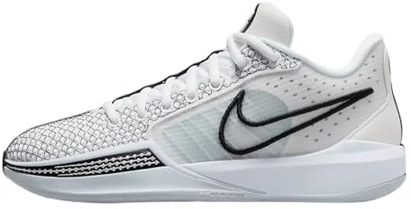 Nike Unisex Adult Sabrina 1 Basketball Shoes, Black/White, 11.5 UK