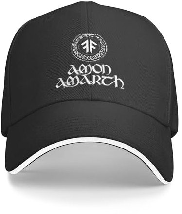 Salpica Amon Amarth Verstellbare Baseballkappen, Papa-Hüte, modische Casquette für Männer und Frauen, Sportmütze