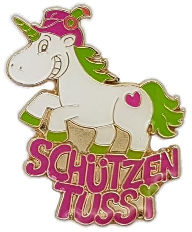 Schützentussi Abzeichen für die Schützenjacke