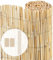 VOUNOT Recinzione in Canna Naturale Reed Screening, Schermo per la Privacy del Patio, Rotoli Decorativi Frangivista Balcone Canniccio Arella Stuoia Cannette Ombra Recinzione Esterno Rilegata 160x300cm