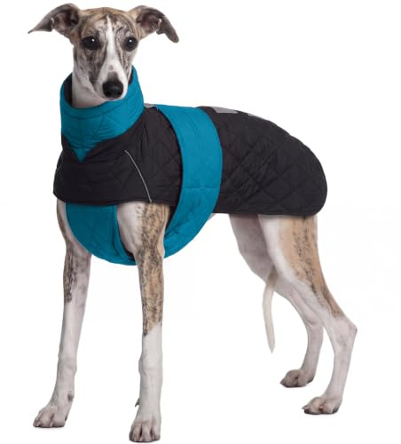 Windhund Winterjacke, Windhund-Fleecemantel Salukis Wintermantel Lurcher Fleecepullover Thermomantel Winterweste