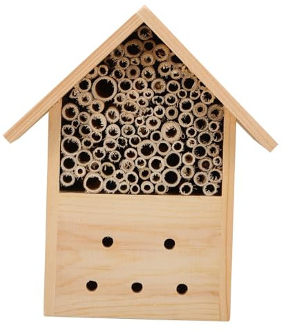 HANABASS Aus Für Garten Bienenhäuser Als Polliniererhotel Holzhaus Als Außenhaus Für Bienenhaus Als Gartenbedarf