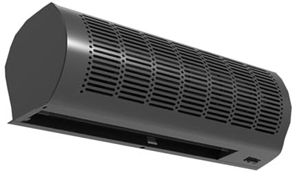 JTPMYFT Machine à Rideau d'air silencieuse Commerciale Noire de 23 Pouces, 35 Pouces et 39 Pouces, Ventilation puissante, protège l'air Frais à l'intérieur(60cm(23.6inch))