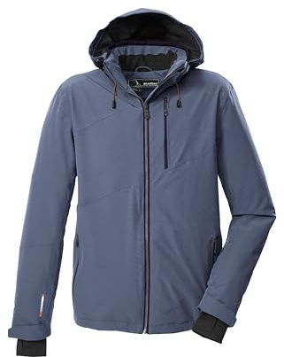 Killtec Herren Ksw 24 Mn Ski Jckt Outdoorjacke/Funktionsjacke mit abzipbarer Kapuze und Schneefang