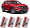 Projecteur de Lumière de Voiture,LED Lumière de Porte de Voiture,Projecteur de Porte de Voiture pour Logo,Pour A B C E M G W166 W176 W205 W212 Series (4 Pièces)