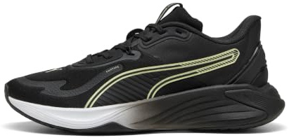 PUMA Erwachsene PWR Hybrid Trainingsschuhe 48, White Apple Spritz Black Green