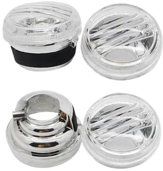 2pc / 4pc Motorrad Blinker Linsen for Boulevard M109R C90 1500 Intruder M50 C50 VL800 Volusia C109R Intruder c1800R(4pcs Clear)