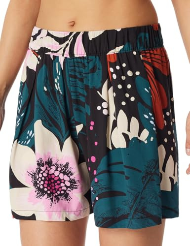 Schiesser Damen Schlafhose kurz Webhose - Mix + Relax