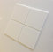 Super Cool Creations Square Tiles, White - Pack of Ten - 6cm x 6cm