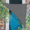 HENG FENG Toldo Vela de Sombra HDPE Triangular 4x4x5.65m Protección Rayos UV Resistente Transpirable para Terraza Patio Exterior Jardín Color Antracita