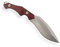 VIKING GEAR kleine Kukri Machete mit Holzgriff - Gürtelmesser - Freizeitmesser - Werkzeug - Survival Ausrüstung - Messer mit Scheide - FullTang Gebogene Klinge scharf Silber braun
