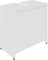 vidaXL Badezimmerschrank Waschbeckenunterschrank Waschtischunterschrank Badschrank Kommode Badmöbel Schrank Weiß 60x33x61cm Holzwerkstoff
