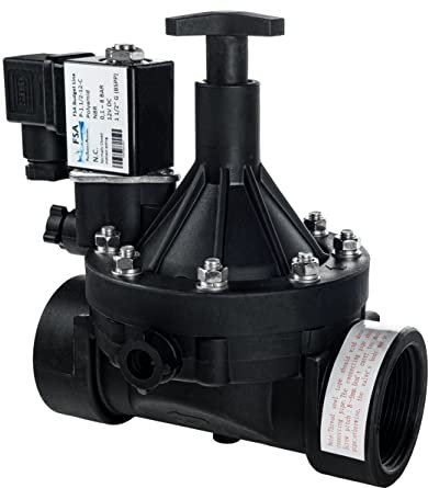 FSA Magnetventil Kunststoff PA6 1 1/2 12V DC 0,1-8 bar NBR stromlos geschlossen