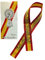 Pulsera de España.Medida del Pilar (original)- Bandera de España. Pulsera hombre, pulsera mujer. cinta de españa, accesorio coche, moto, virgen del pilar.
