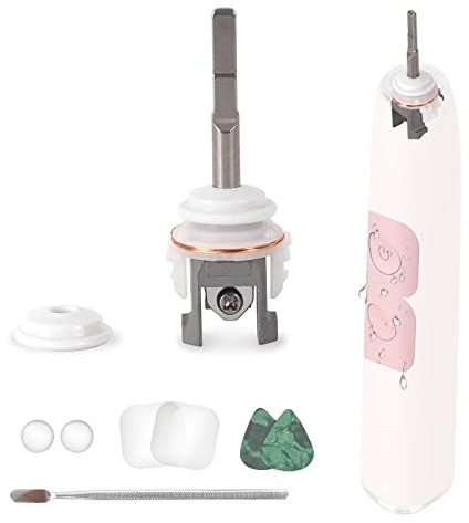 Kuflant Electric Toothbrush Metal Shaft Replacement Parts Compatible with Philips HX9900 HX6800 HX7500 HX751v HX9690 Series Connector Rod with Waterproof Rubber Seal Pad Ring (1 Count)