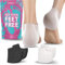 4x Protège-talons en gel de silicone. Talonnette à porter pour femmes et hommes, soulage la douleur au talon, les ampoules et les cors causés par des chaussures inconfortables. 4 pièces/2 paires