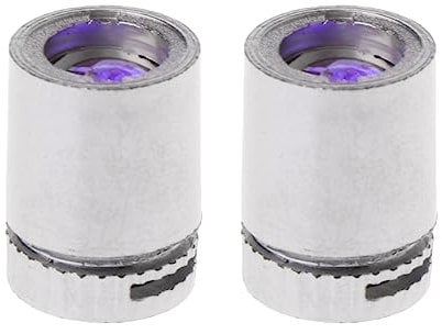 KieTeiiK 2Pcs Aquarium LED Light Fish Tanks Underwater 3 Changing Colors Lighting Submersible Lights Waterproof Battery Power Aquarium Light For Fish Tanks Led Light
