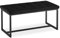 TUKAILAI Sitzbank esszimmer 100cm,sitzbank Flur mit samt Dickes Kissen Sitz, polsterbank mit Metallbeinen,bettbank garderobenbank küchenbank,sitzbank Garderobe Schlafzimmer Flur möbel (Schwarz)
