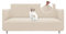BellaHills Wasserdicht Sofabezug Übergröße 2 Sitzer (170-185cm), Elastischer Sofa Cover Mit Armlehnen, Katze Couch Überwurf,Natur