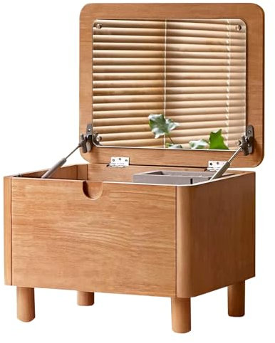 ATAPNLNMTZ Kompakter Flip-Top Schminktisch Mit Stauraum, Kleine Schminkkommode für Schlafzimmer Und Wohnmobil, Make-up-Tisch Mit Spiegel