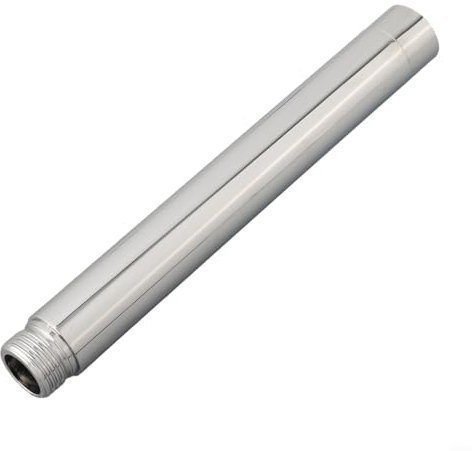 HomeVortex Bras d'extension de pommeau de douche en acier inoxydable G1/2 - Fixation murale - Finition chromée - 15,2 cm, 20,4 cm, 25,4 cm, 30,5 cm