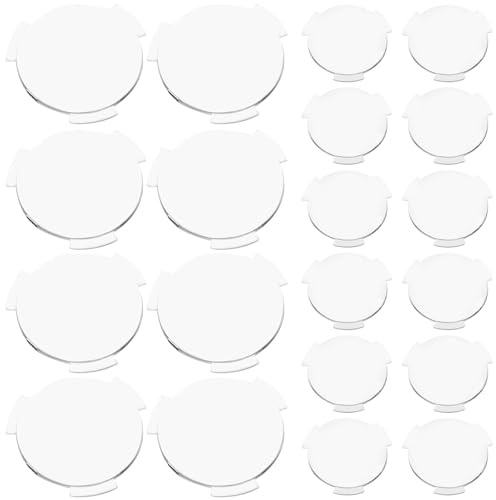HAPINARY Lenti Vr in Plastica PC 20 Pezzi Ricambio per Visore Vr Leggere Design Ergonomico per Occhiali Realtà Virtuale 3d per Smartphone e Computer, per Attività di Gruppo e DIY