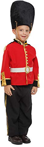 Dress Up America kunglig vakt kostym för barn - Pojkar leksakssoldat Dräkt Set
