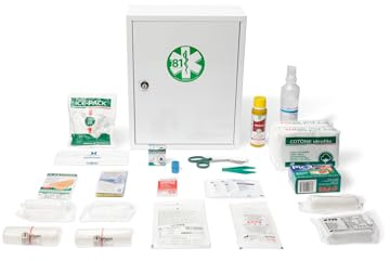 GiMa 34197 Kit Verbandskasten All. 2 Magg., Koffer Metall