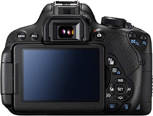 Canon EOS 700D + EF-S18-55 is STM Reflex numérique + Objectif 18-55mm f/3.5-5.6 18 Mpix Noir