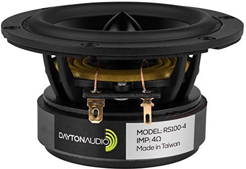 Dayton Audio RS100-4 4'' Reference Full-Range Driver 4 Ohm