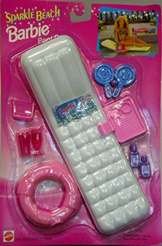 Barbie Sparkle Beach Pool Day Set (1995 Arcotoys, Mattel)