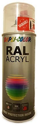 Dupli-Color 349836 RAL-Acryl-Spray 9005, 400 ml, Tiefschwarz Glanz