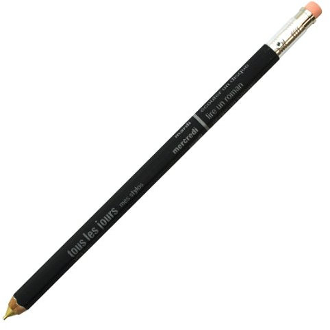 MARK´S Mechanical pencil with eraser Days, Black
