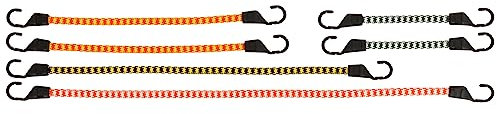 Keeper 06311 de Cuerdas elásticas Planas Set, 6 Piezas