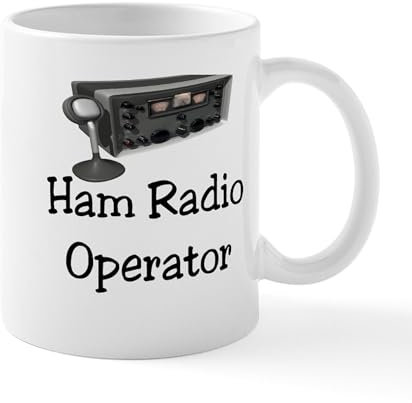 CafePress Ham Radio Operator Mug 11 oz (325 ml) Ceramic Coffee Mug