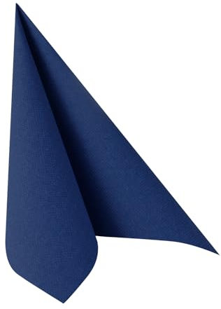 PAPSTAR 250 Servietten ROYAL Collection 1/4-Falz 40 cm x 40 cm dunkelblau
